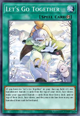 Vamos Juntos ALIN-068, carta de Yu-Gi-Oh! de Alliance Insight