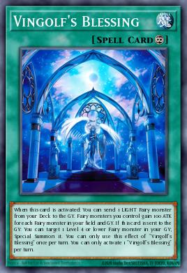 Bendición de Vingolf ALIN-083, carta de Yu-Gi-Oh! de Alliance Insight