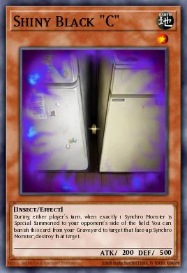 "C" Negra Brillante ANPR-024