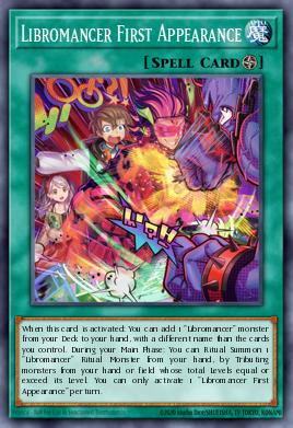 Primera Aparición de Libromancia BACH-090, carta de Yu-Gi-Oh! de Battle of Chaos