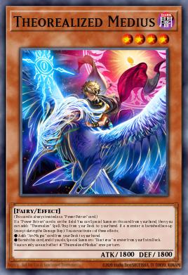 Theorealized Medius BETB-017, carta de Yu-Gi-Oh! de Beyond the Brave