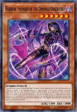 Hubrow, Founder of the Ominous Observers BETB-030