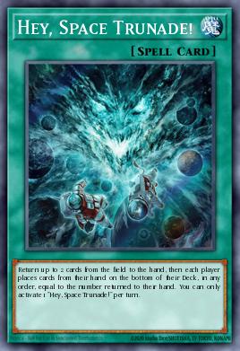 Hey, Space Trunade! BETB-068, carta de Yu-Gi-Oh! de Beyond the Brave