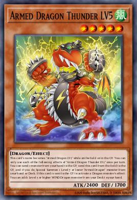 Dragón Armado Tronador LV5 BLVO-003