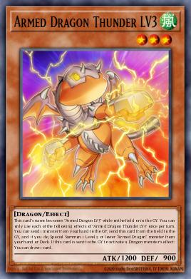Dragón Armado Tronador LV3 BLVO-004