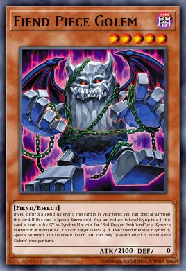 Fiend Piece Golem BLZD-003