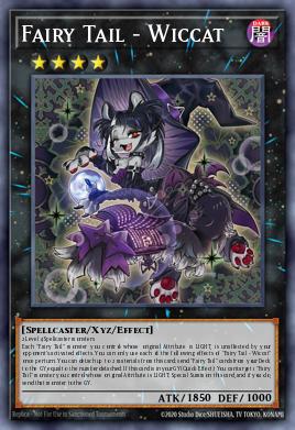 Fairy Tail - Wiccat BLZD-047, carta de Yu-Gi-Oh! de Blazing Dominion
