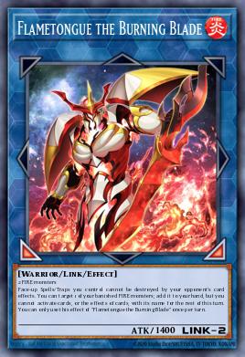 Flametongue the Burning Blade BLZD-099