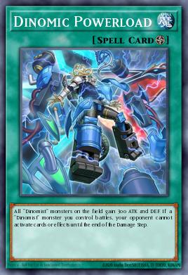 Carga de Poder Dinómico BOSH-062, carta de Yu-Gi-Oh! de Breakers of Shadow