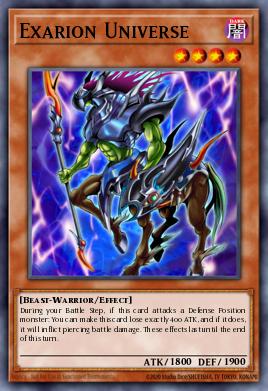 Universo Exarion BP01-126, carta de Yu-Gi-Oh! de Battle Pack: Epic Dawn