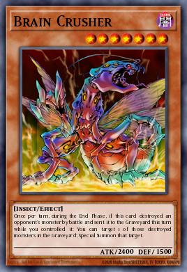 Aplastacerebros BP02-047, carta de Yu-Gi-Oh! de Battle Pack 2: War of the Giants