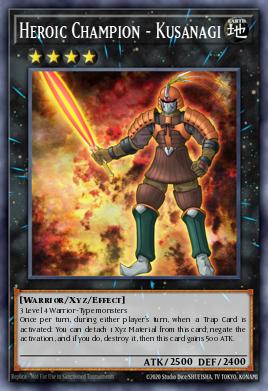 Campeón Heroico - Kusanagi BP03-125