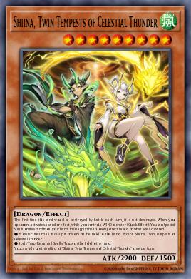 Shiina, Tormentas Gemelas del Trueno Celestial