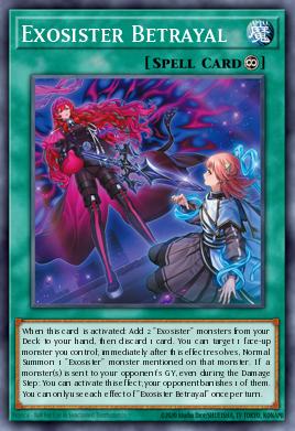 Traición Exormana BPRO-066, carta de Yu-Gi-Oh! de Burst Protocol