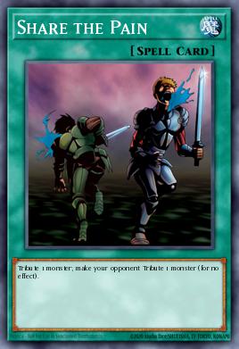 Compartir el Dolor BPW2-066, carta de Yu-Gi-Oh! de War of the Giants: Round 2