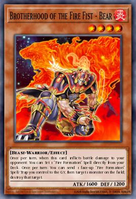 Hermandad del Puño de Fuego - Oso CBLZ-024