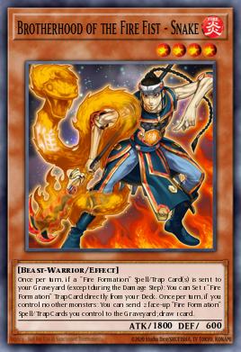 Hermandad del Puño de Fuego - Serpiente CBLZ-026