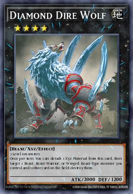 Lobo Terrible de Diamantes CBLZ-051
