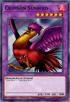 Pájaro Sol Carmesí CBLZ-090