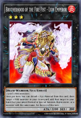 Hermandad del Puño de Fuego - Emperador León CBLZ-099