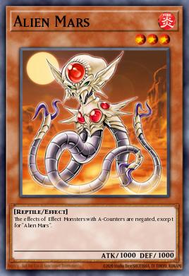 Marte Alienígena CDIP-034, carta de Yu-Gi-Oh! de Cyberdark Impact