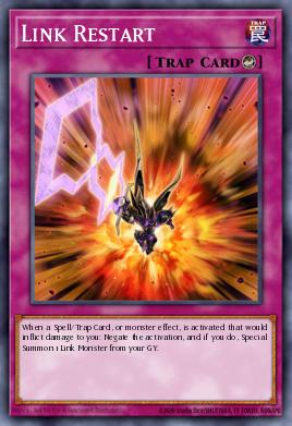 Reinicio del Enlace CIBR-068, carta de Yu-Gi-Oh! de Circuit Break
