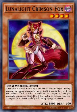 Zorro Carmesí de la Lunaluz CIBR-090