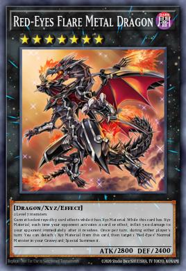 Dragón de Metal Resplandeciente de Ojos Rojos CORE-054