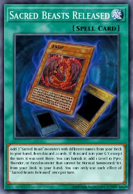 Sacred Beasts Released CORI-047