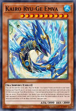 Kairo Ryu-Ge Emva CRBR-032, carta de Yu-Gi-Oh! de Crossover Breakers