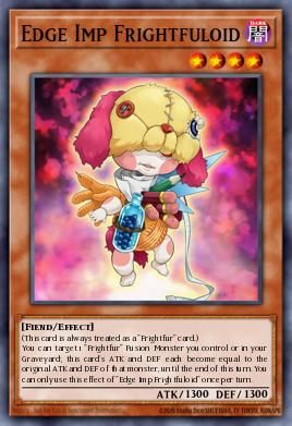 Diablillo del Atemorizantoide CROS-015, carta de Yu-Gi-Oh! de Crossed Souls