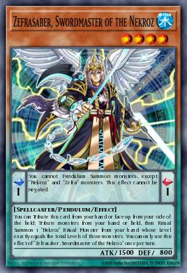 Zefrasable, Maestro de la Espada de los Necroz CROS-026