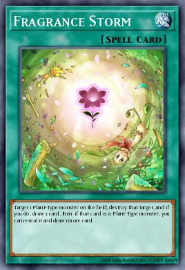 Tormenta de Fragancias CSOC-058, carta de Yu-Gi-Oh! de Crossroads of Chaos