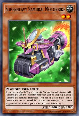 Samurai Superpesado Motocicleta CYAC-003