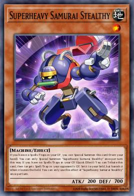 Samurai Superpesado Sigiloso CYAC-004