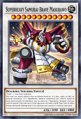 Samurai Superpesado Valiente Masurawo CYAC-039