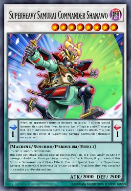 Samurai Superpesado Comandante Shanawo CYAC-040