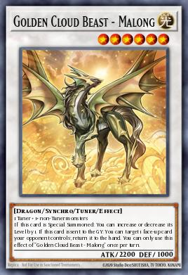 Bestia Nube Dorada - Malong CYAC-082