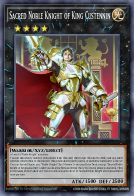 Noble Caballero Sagrado del Rey Custennin