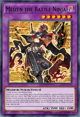 Meizen el Ninja de Batalla DABL-040
