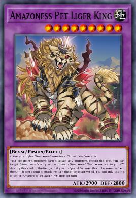 Rey Ligre Mascota Amazoness DABL-098