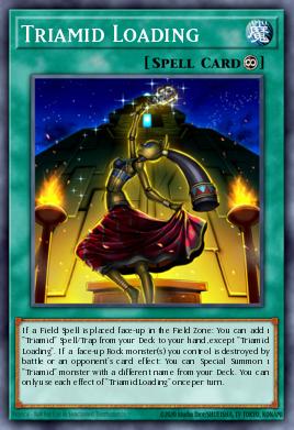 Cargando Trirámide DAMA-063, carta de Yu-Gi-Oh! de Dawn of Majesty