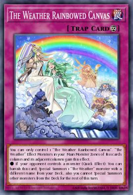 Lienzo Meteorológico Arco Iris DANE-073