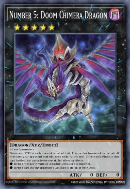 Número 5: Dragón Quimera Perdición DANE-092