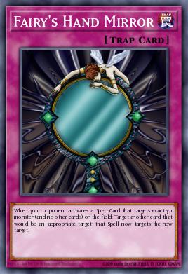 Espejo de Mano de Hada DB1-025, carta de Yu-Gi-Oh! de Dark Beginning 1