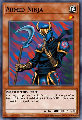 Ninja Armado DB1-130, carta de Yu-Gi-Oh! de Dark Beginning 1