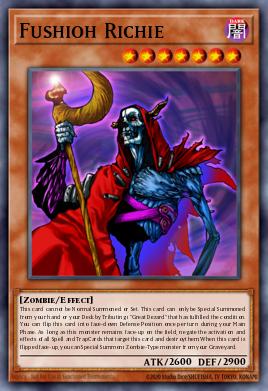 Fushioh Richie DB2-229, carta de Yu-Gi-Oh! de Dark Beginning 2
