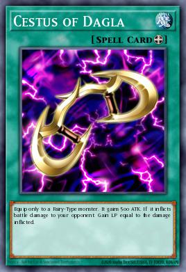 Cestus de Dagla DCR-090, carta de Yu-Gi-Oh! de Dark Crisis