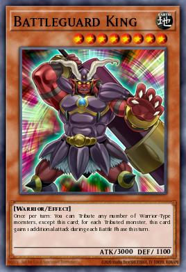 Rey Escolta de Batalla DEM3-010, carta de Yu-Gi-Oh! de Demo Deck 2016