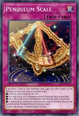 Escala de Péndulo DIFO-069, carta de Yu-Gi-Oh! de Dimension Force